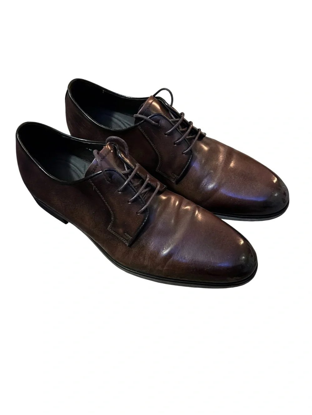 MELVIN by TANDY Brown Leather Dress Shoes – Men’s Size 6